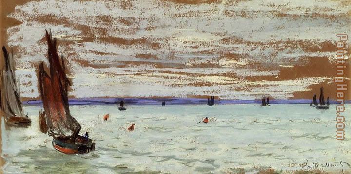 Open Sea painting - Claude Monet Open Sea art painting